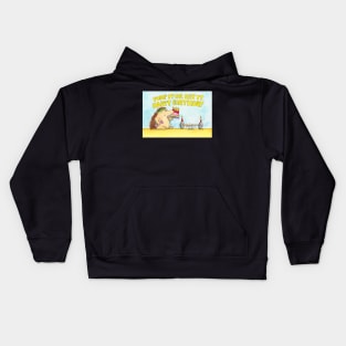 Sporty Happy Birthday Kids Hoodie